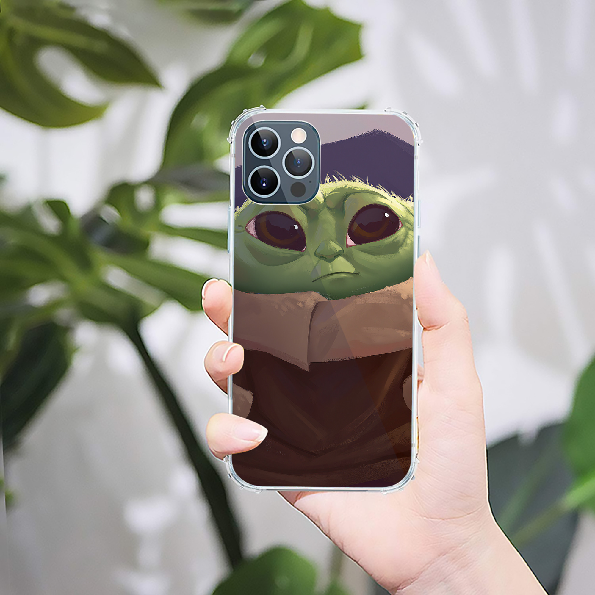 （画像用） スター・ウォーズ Star Wars 【iPhone 12シリーズ対応】透明スマホケース（クリアソフトケース）